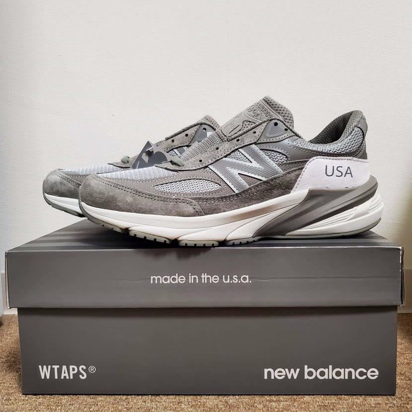 国内正規 【新品 US8.5 26.5cm WTAPS NEW BALANCE 990V6】 ダブル 