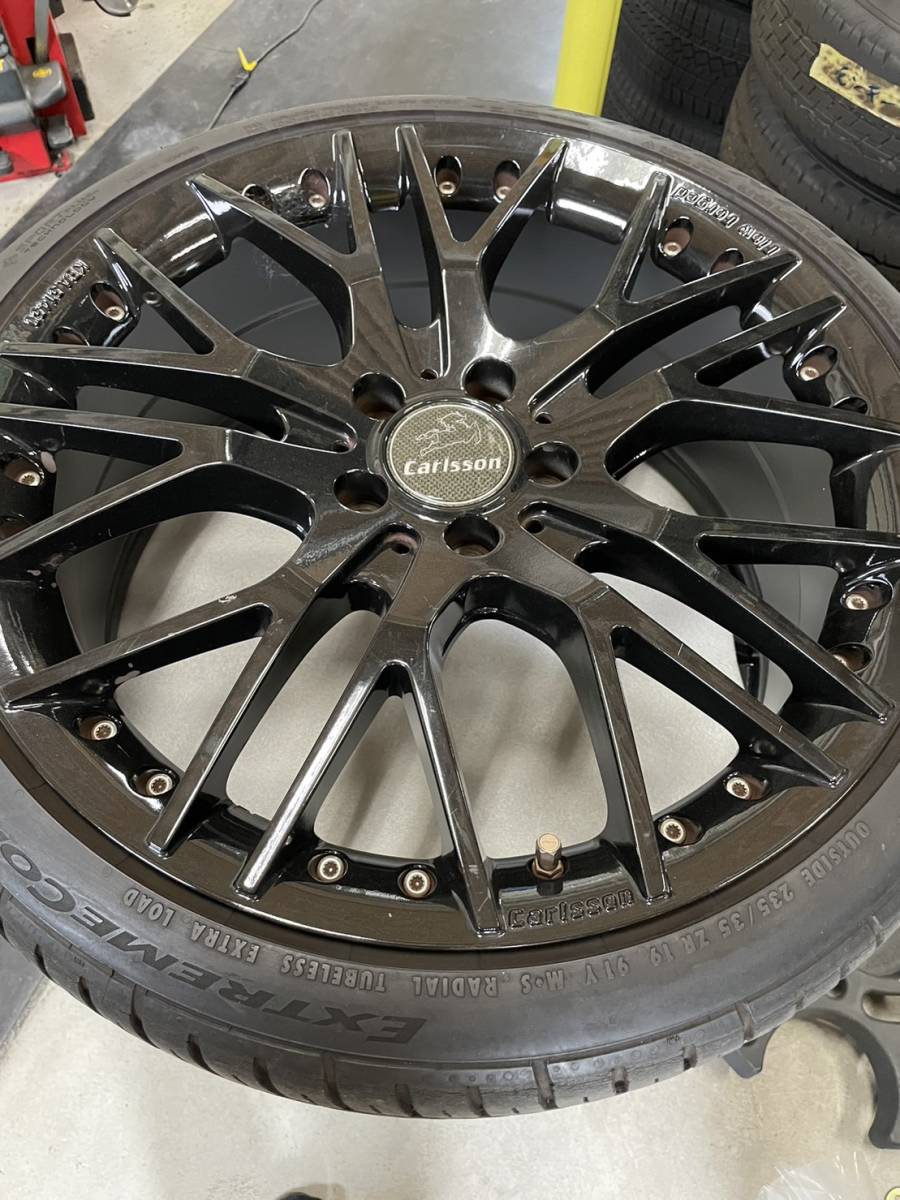 メルセデスベンツ用カールソン19インチタイヤホイールセット！Cクラス等USED売り切り！！
