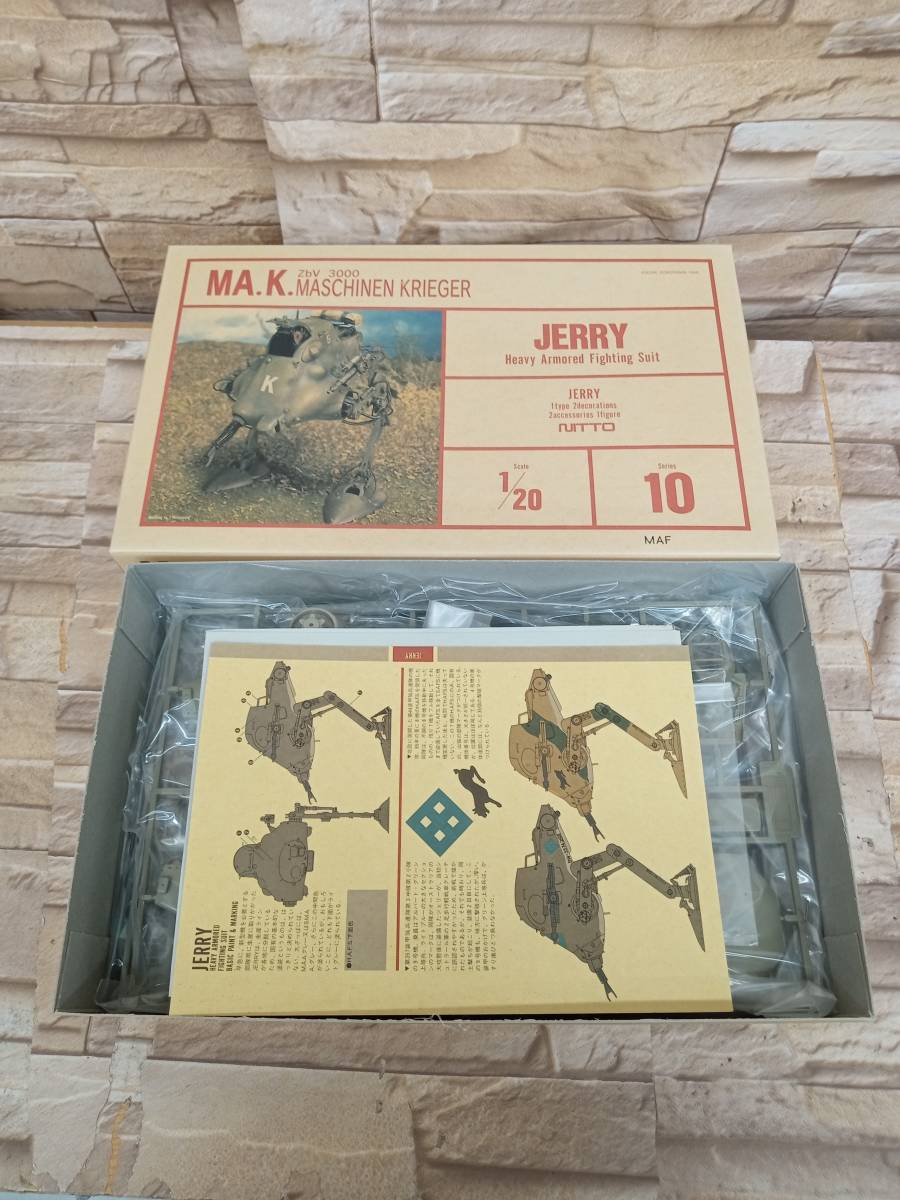 プラモデル 日東科学 1/20 JERRY HAFS Ma.K. マシーネンクリーガー No.10