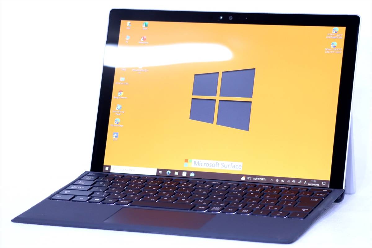 【即配】Office2019搭載！キーボードカバー付属！12.3型PixelSense液晶タブレットPC！Surface Pro 4 i5-6300U 8G SSD256G Win10