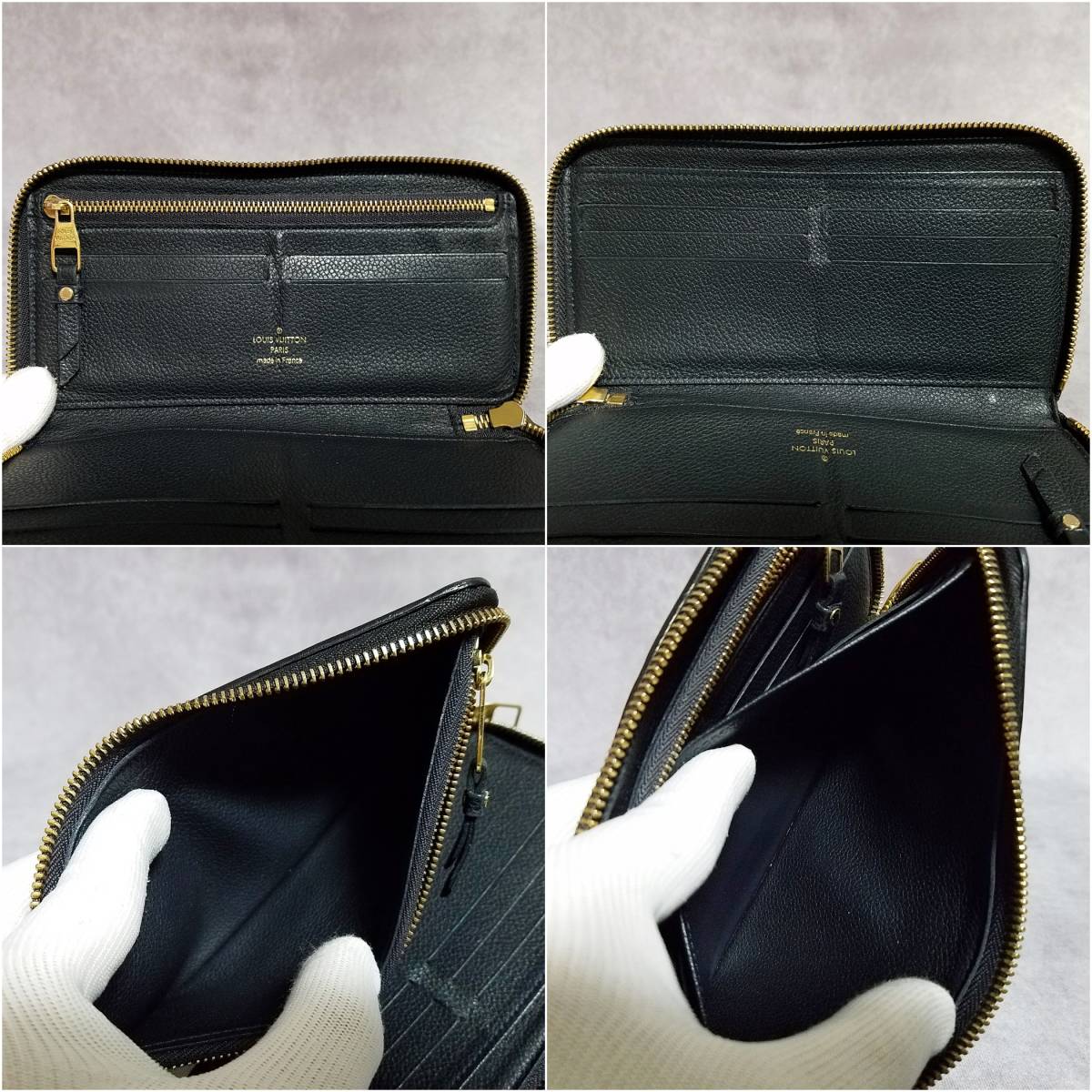 美品 ヴィトン ジッピーオーガナイザー モノグラム ラウンドファスナー  