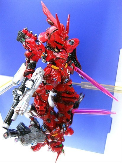 FW GUNDAM CONVERGE『サザビー』改造塗装完成品 ガンダムコンバージ
