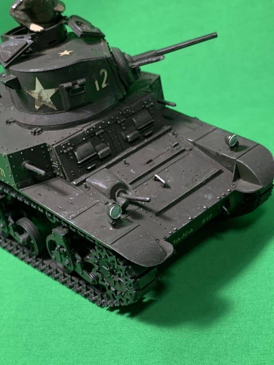 塗装完成品】タミヤ 1/35 アメリカ陸軍 M3 スチュアート 軽戦車 