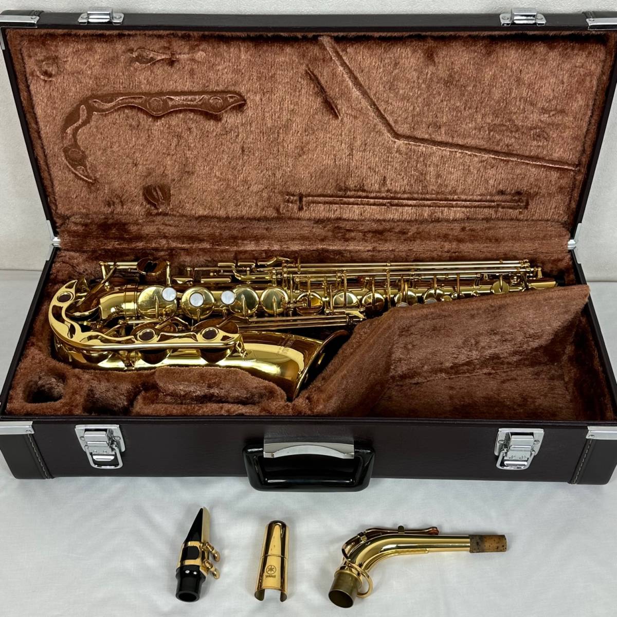 MOMBASA アルトサックス AL888 吹奏楽器 管楽器 保証書 ハードケース付