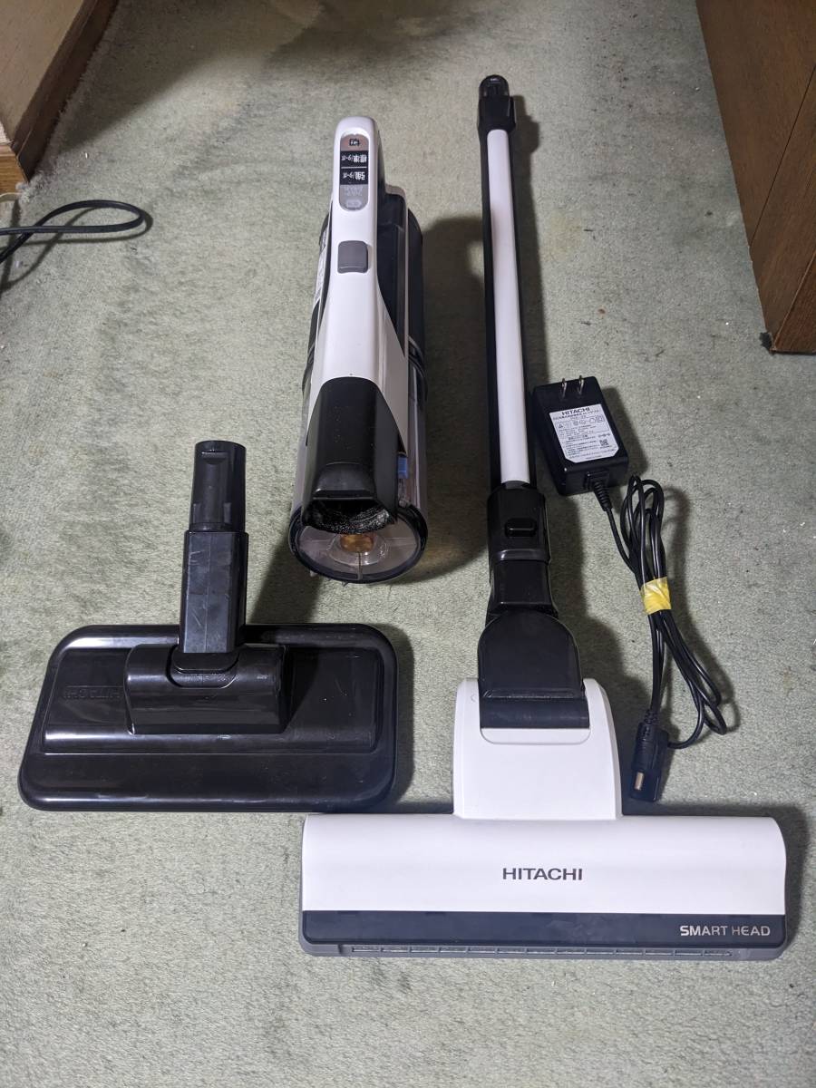 HITACHI　日立　PV-BH500H　充電式掃除機　ホワイト　2020年製 HITACHI 日立 PV-BH500H 充電式掃除機 ホワイト 2020年製 日立 充電式掃除