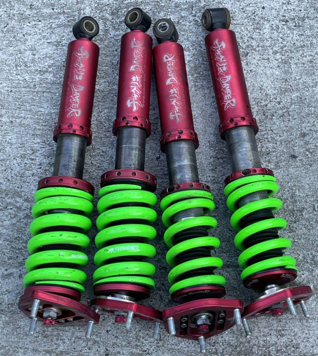 326POWER チャクリキダンパー サスペンションキット　ミツルパワー 326Power ミツルパワー 補修ショック 326POWER チャクリキダンパー