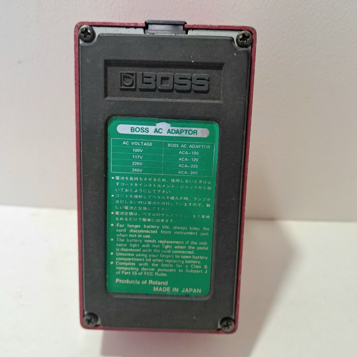 日本製 BOSS DM-3 アナログディレイ 公式通販