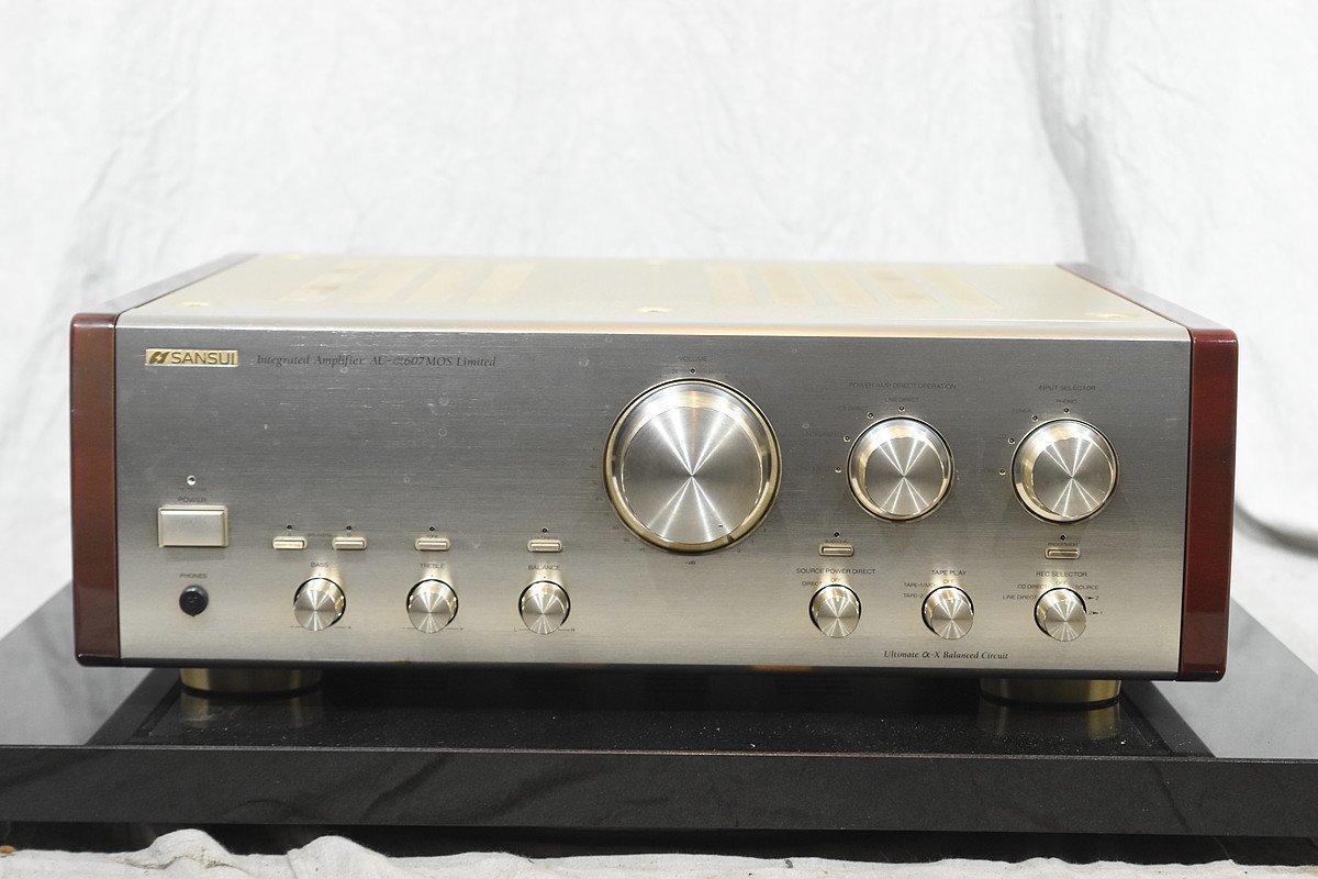 SANSUI AU-α607MOS Limited プリメインアンプ 本体 SANSUI AU-α607 MOS Limited サンスイ プリメインアンプ 【公式通販】