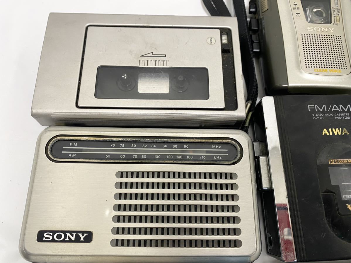 SONY AIWA ポータブルカセットプレーヤー ウォークマン カセット
