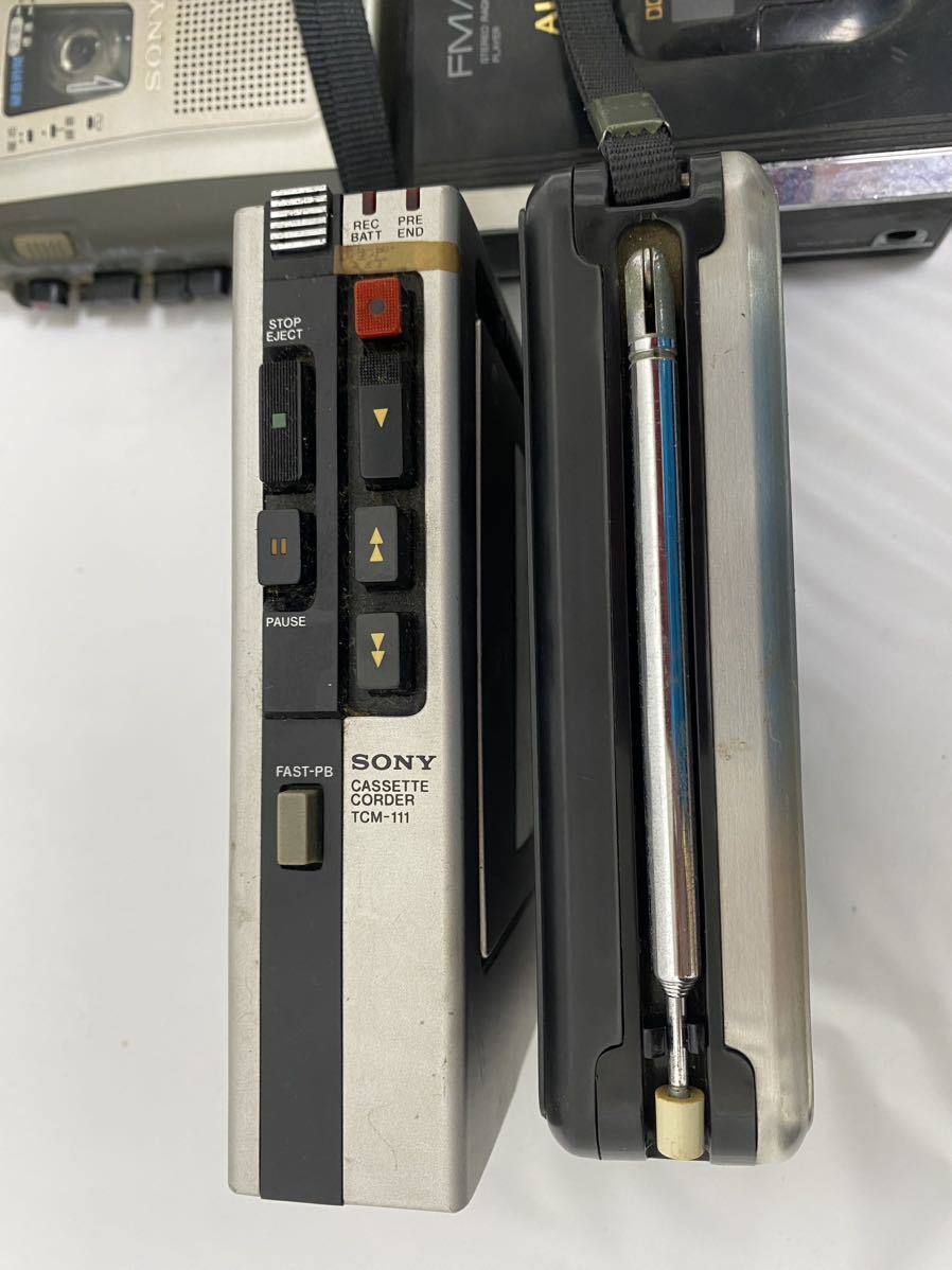 SONY AIWA ポータブルカセットプレーヤー ウォークマン カセット