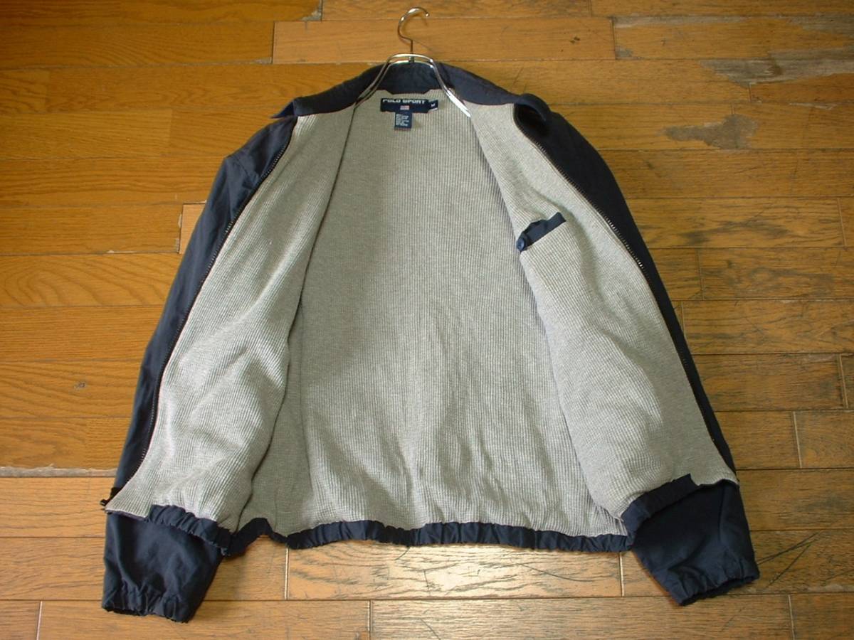 90sビンテージRalph Lauren POLO SPORTスイングトップMサーマル付き