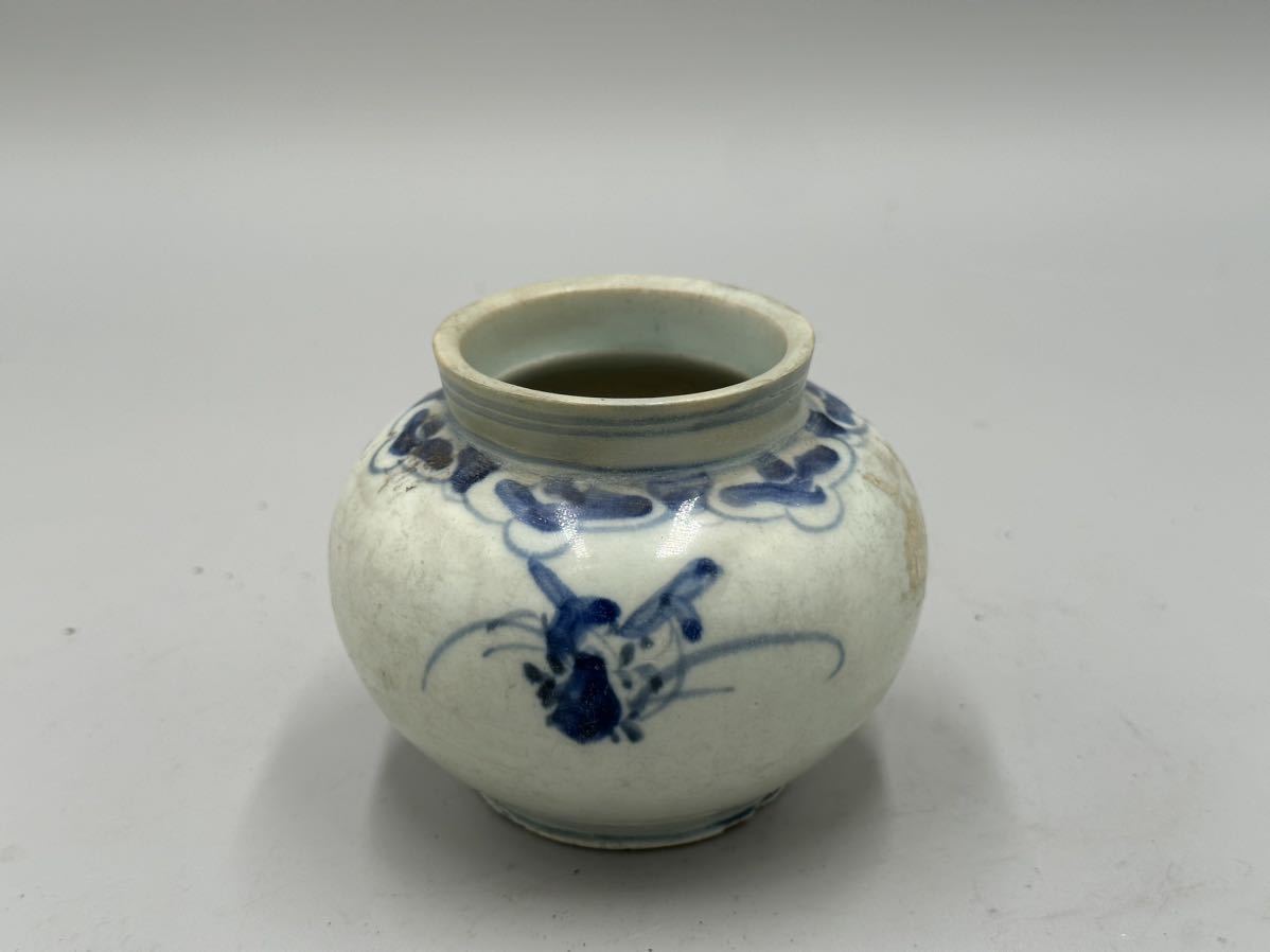 定番人気，爆買い 朝鮮美術 李朝 染付小壷 約10.5cm 青花 高麗 韓国 古玩 23.9/od(李朝)｜売買されたオークション情報、yahooの商品情報をアーカイブ公開 - オークファン 李朝