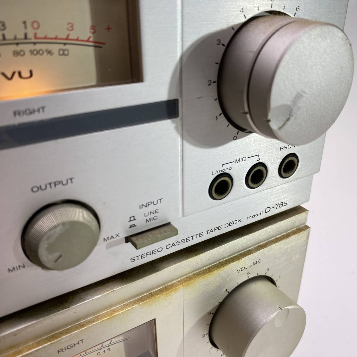 1円 Lo-D アンプ チューナー カセット デッキ HCA-4500 FT-360 D-550
