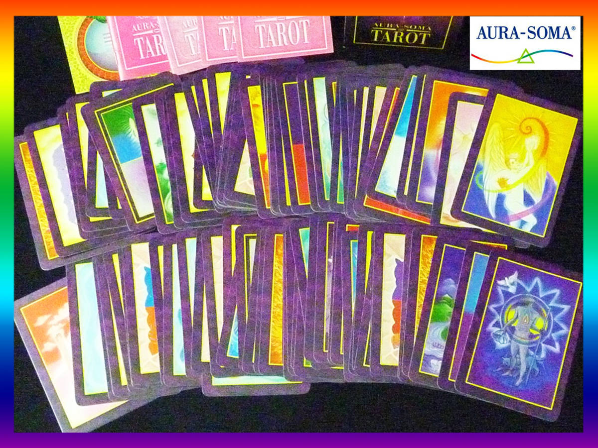 タロットカード AURA-SOMA オーラソーマ 106まで 絶版オーラソーマ
