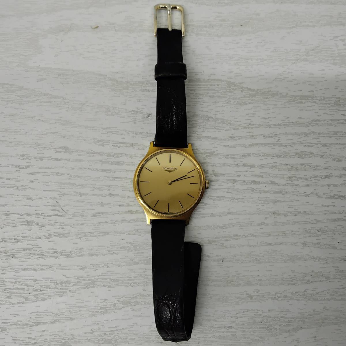 LONGINES 腕時計 メンズ ゴールド 17 942 728 レトロ アンティーク