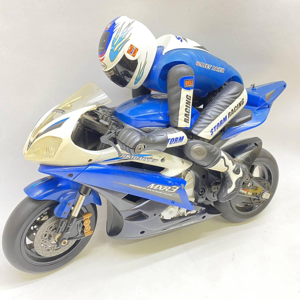 ▲ TOKYO MARUI 東京マルイ MXR3 バイク ラジコン STREET RACER バッテリー式 動作未確認 ジャンク品扱い ▲ N11296