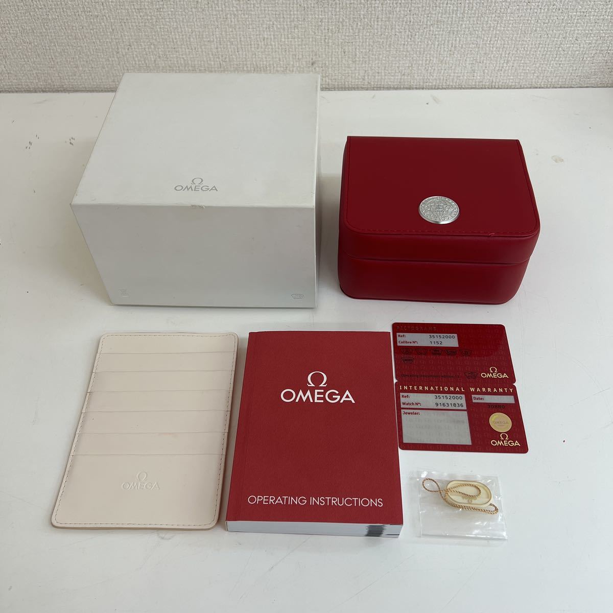 OMEGA オメガ 空箱 BOX ボックス 外箱 時計 コマ有 駒 メンズ ケース 