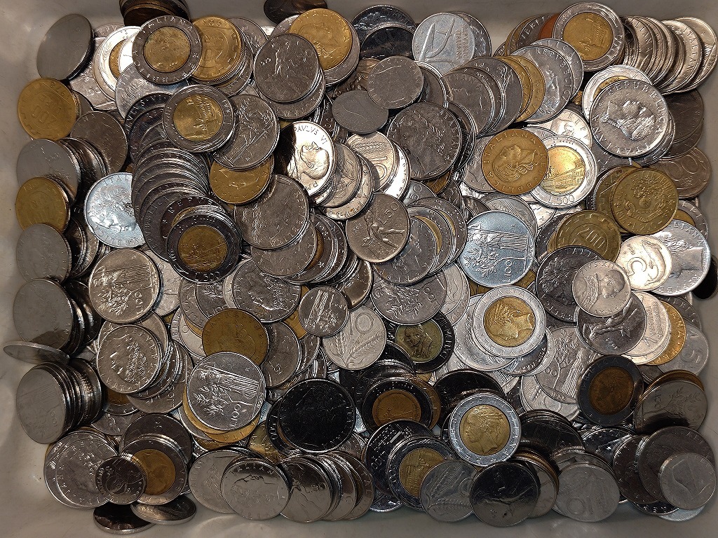 お買い得，品質保証 1円スタート イタリア リラ硬貨他 おまとめ 約3.2㎏(ヨーロッパ)｜売買されたオークション情報、yahooの商品情報をアーカイブ公開 - オークファン ヨーロッパ
