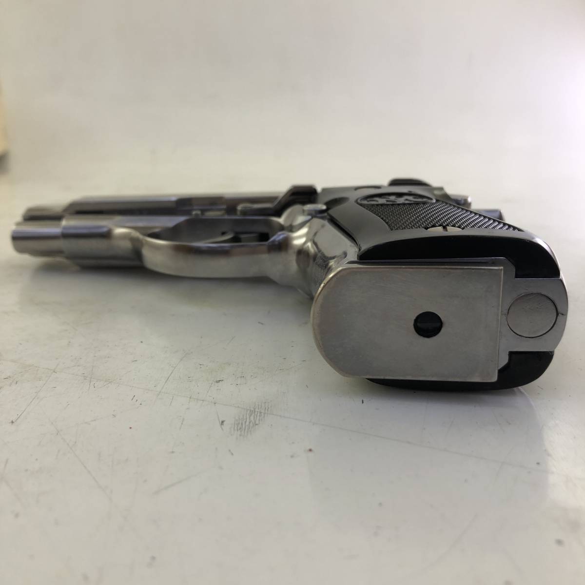 モデルガン マルシン M84 シルバーABS 組立済み 中古 マルシン モデル