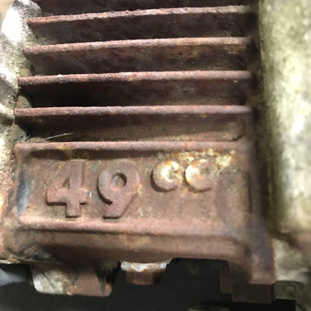 ジャンク・部品取り】88年式 ホンダ C50E 3速 キャブエンジン 実働