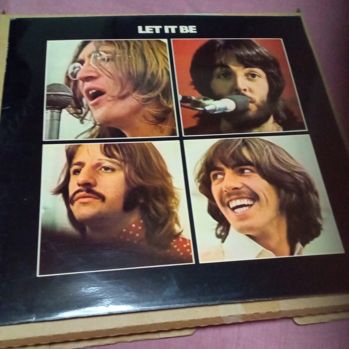 激レア！ ビートルズ レットイットビー 映画ポスター