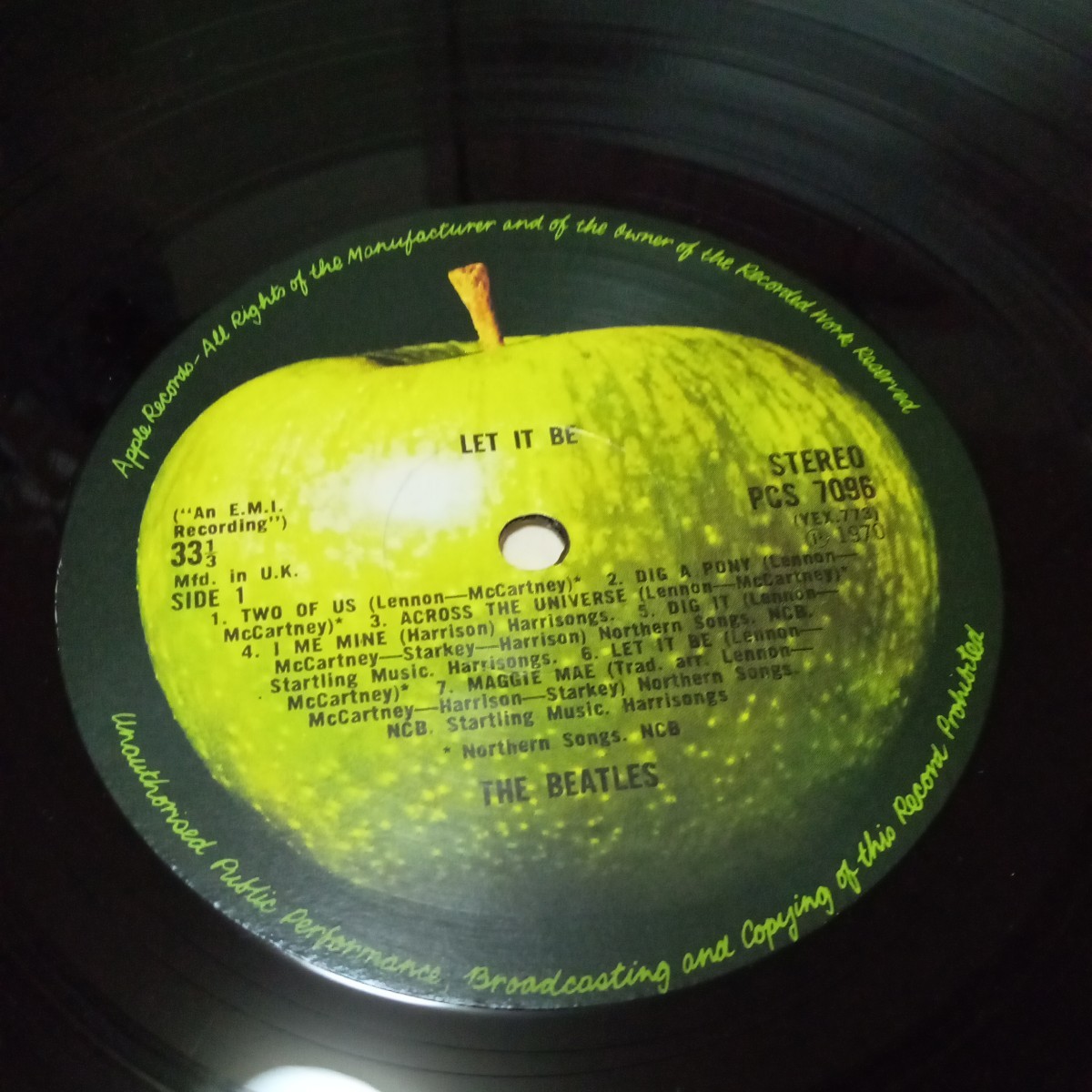 激レア！　ビートルズ　レットイットビー　映画ポスター 激レア！ ビートルズ レットイットビー 映画ポスター