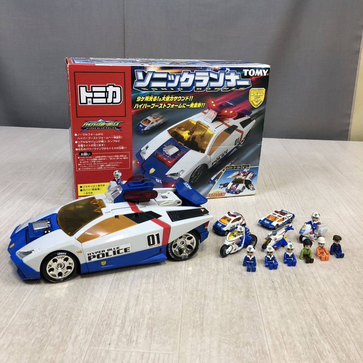 O306】トミカ ソニックランナー　タカラトミー TOWICA ポリス　ハイパーブルーポリス 