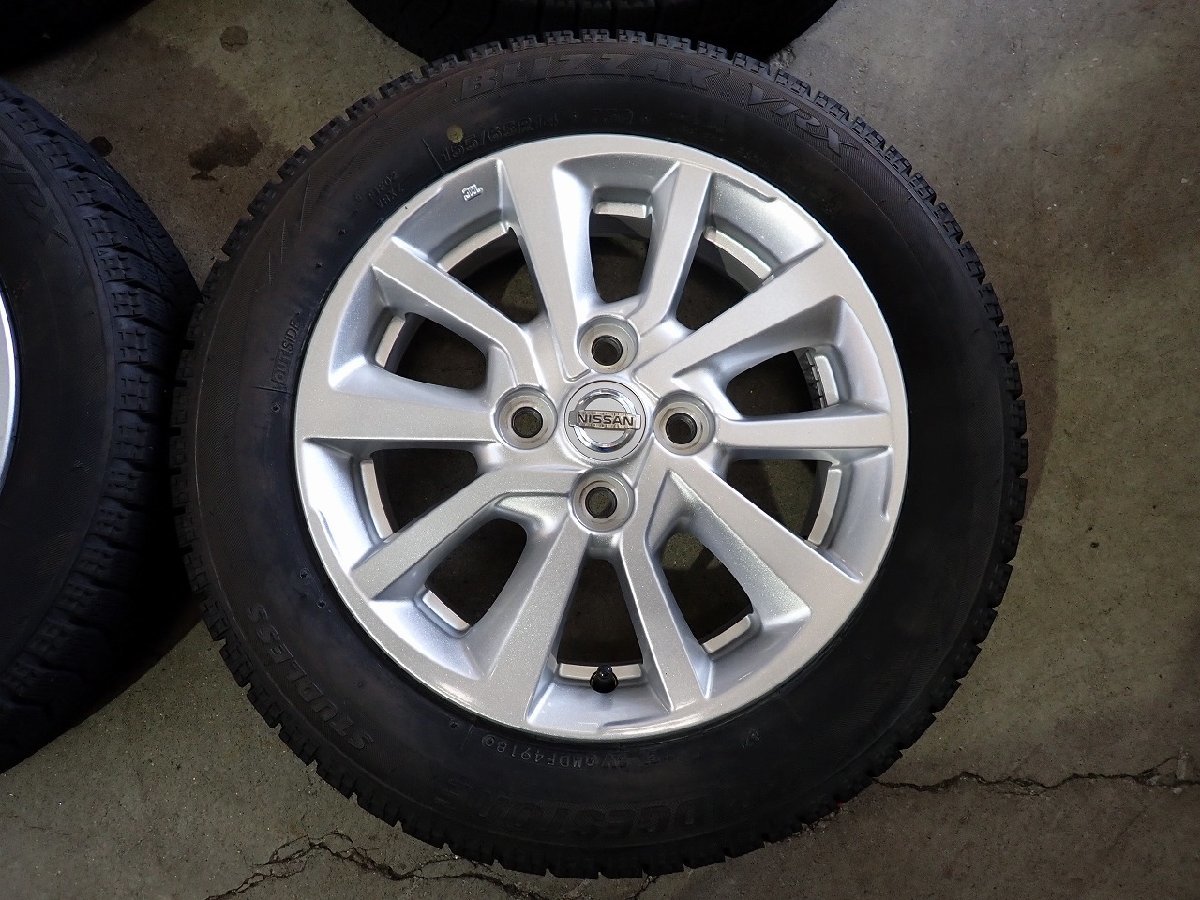 YS0893【送料無料155/65R14】ニッサン純正 デイズルークス モコ 2018年