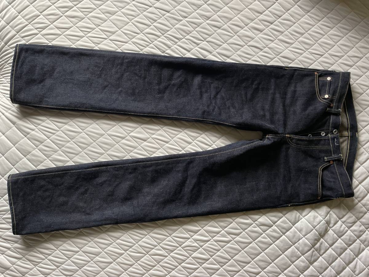 IRON HEART【 666-XHS 】25oz セルビッチデニム スリムストレート W36 