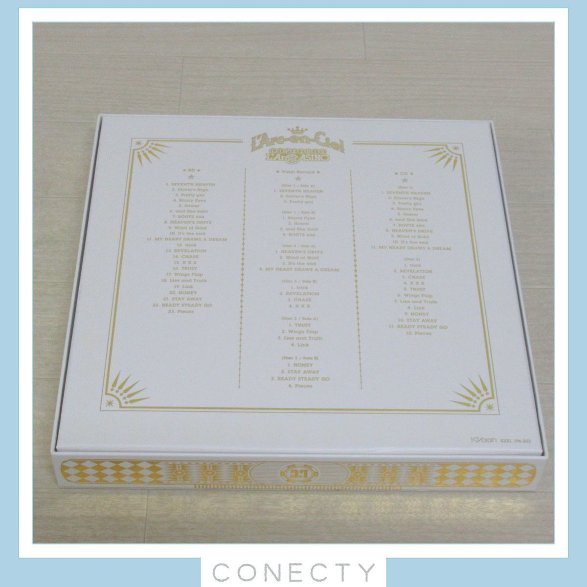難あり】L'Arc-en-Ciel LIVE 2015 L'ArCASINO(完全生産限定盤)(3LP+7 L