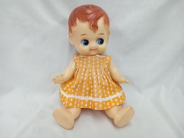 昭和レトロ ソフビ デコちゃん レトロ 希少 キューピー人形