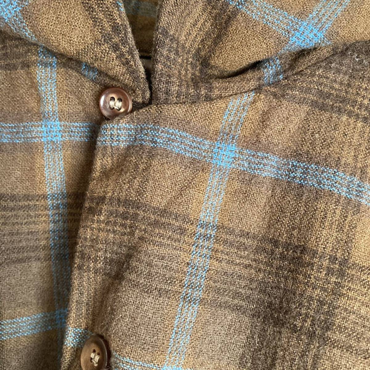 美品 50s PENDLETON ペンドルトン ヴィンテージウールシャツ M vintage 