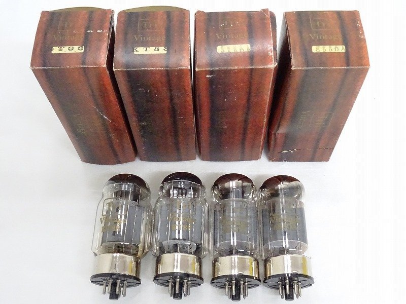 □□TRIODE Vintage KT88/Vintage 6550A 真空管 4本 トライオード 