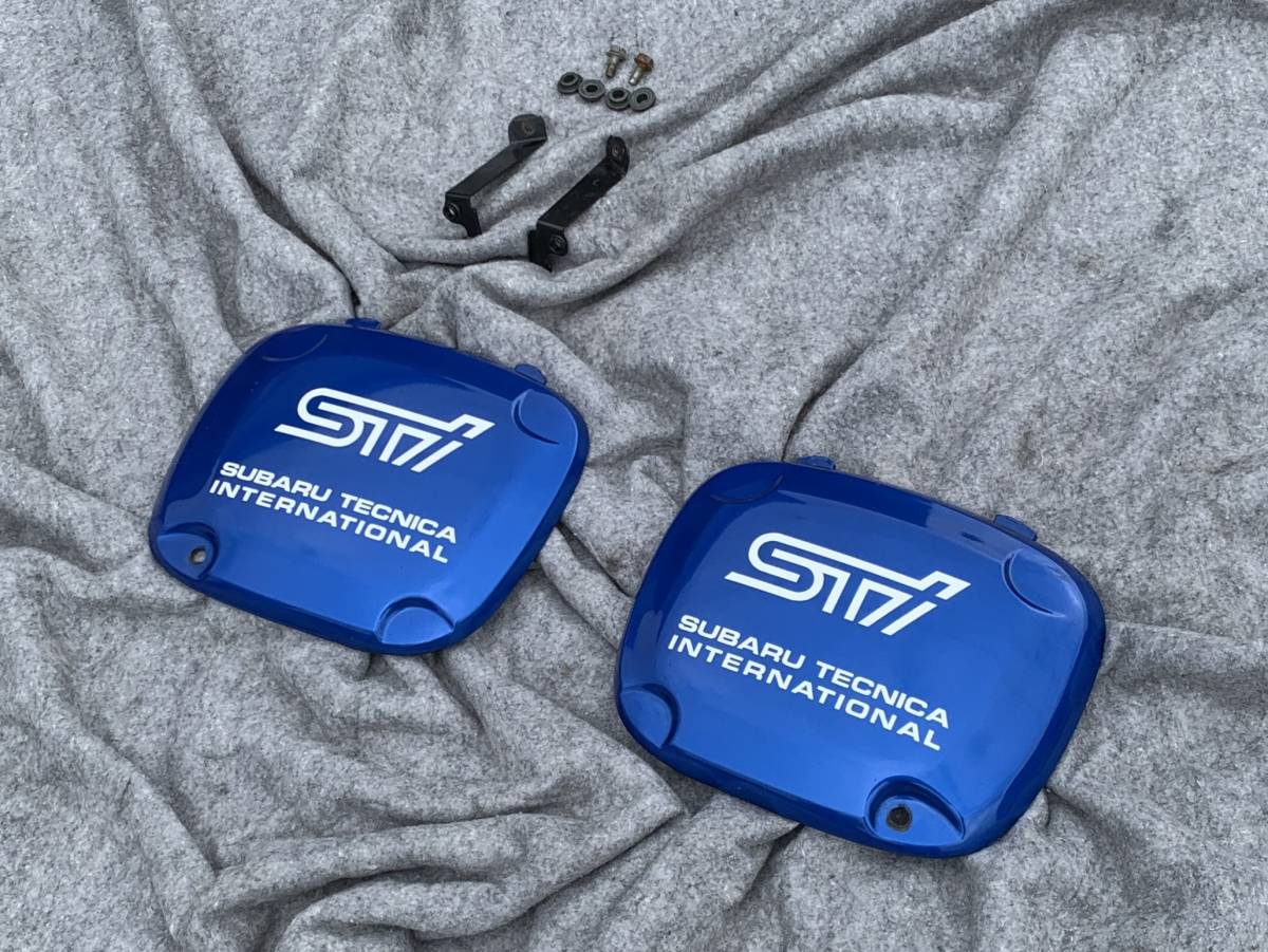 超希少♪ GDB インプレッサ STI 丸目 前期 A型 B型 純正 フォグランプカバー GGA GGB GDA インプレッサスポーツワゴン フォグカバー