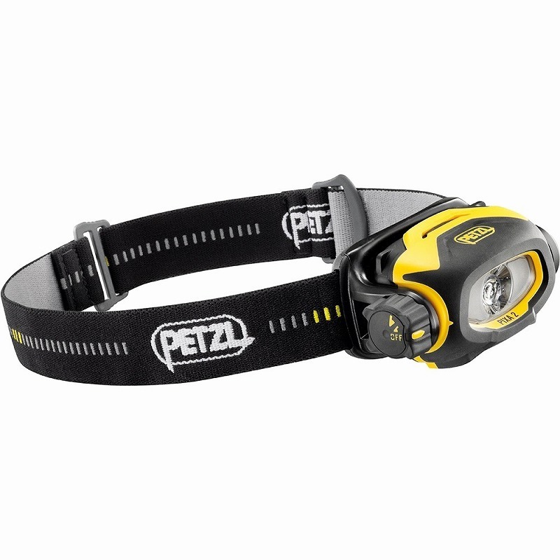【米軍放出品】☆未使用品 PETZL PIXA2/ピクサ2 ヘッドライト ヘッドランプ 作業ライト キャンプ アウトドア (60)☆CI8AI