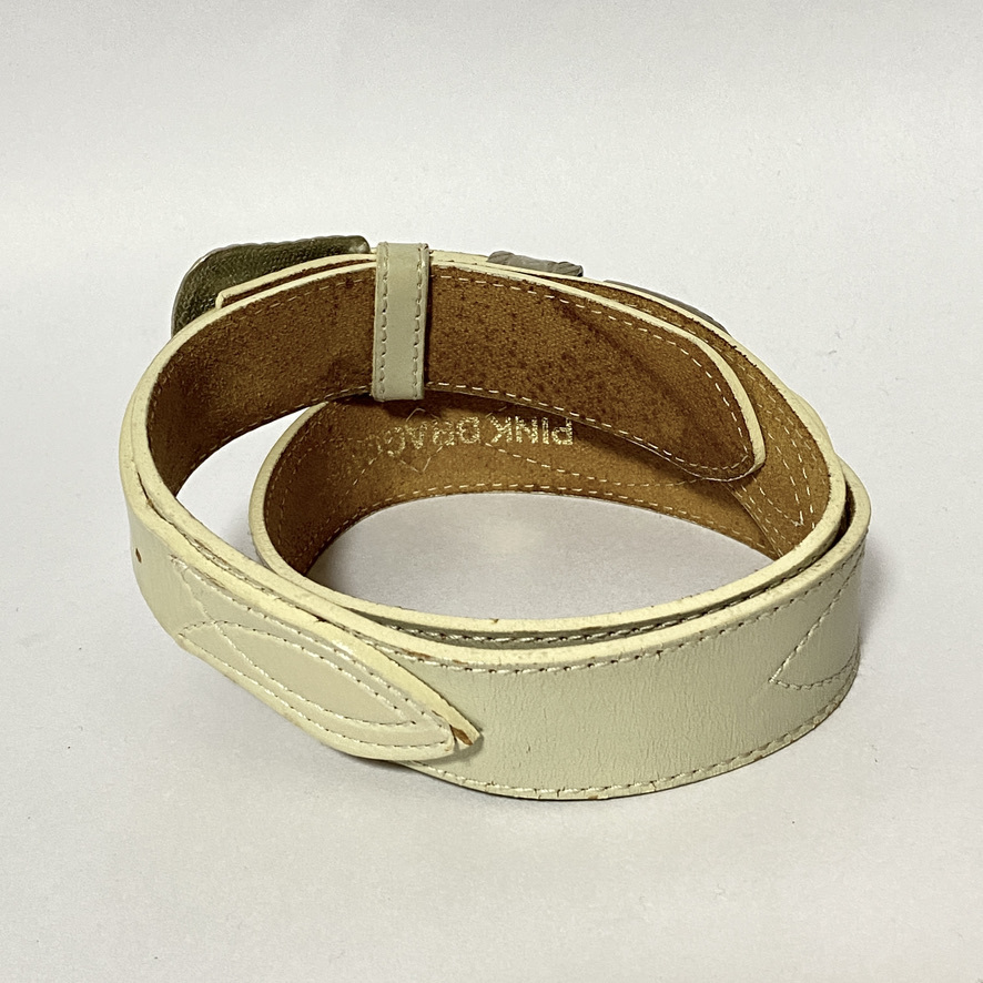 1000円〜▽希少 当時物▽PINK DRAGON ピンクドラゴン レザー