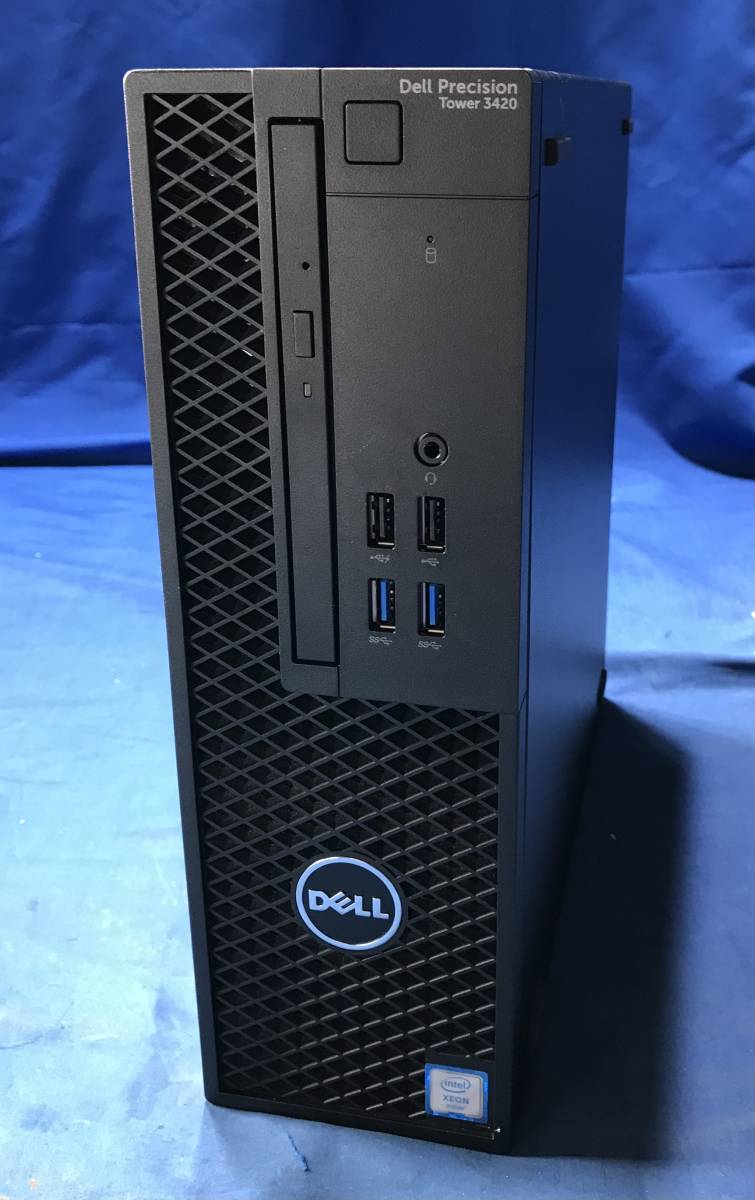 K50909207 DELL Precision Tower 3420 (元々XEON CPU搭載)1点【通電OK、本体のみ、複数出品】