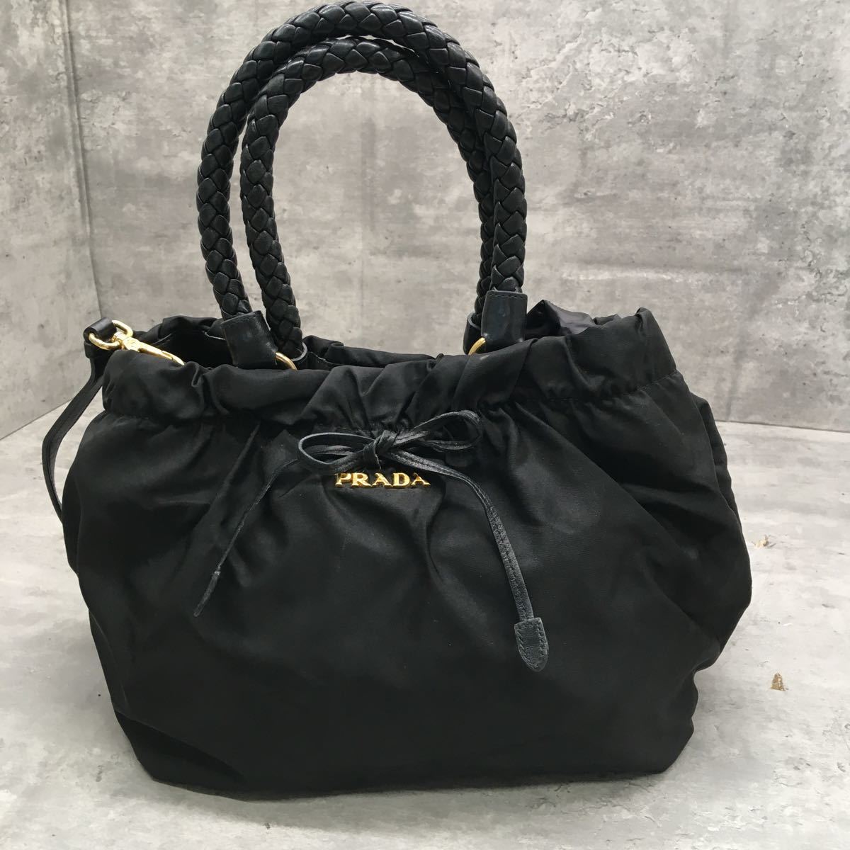 限定SALE，品質保証】 9m25 PRADA プラダ ハンドバッグ ショルダー 