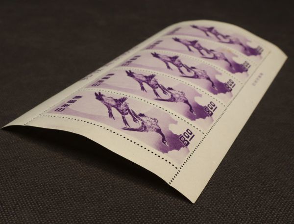 郵便週間記念 月に雁 郵便週間記念 「月に雁」 5面シート Yahoo!