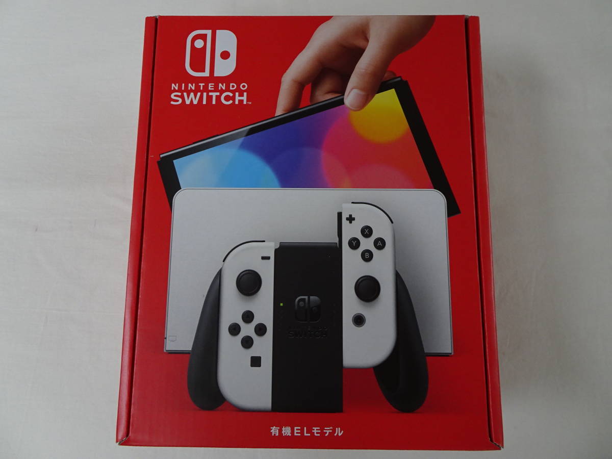 未使用品 即納 即決 任天堂 Nintendo Switch (有機ELモデル) 本体 Joy