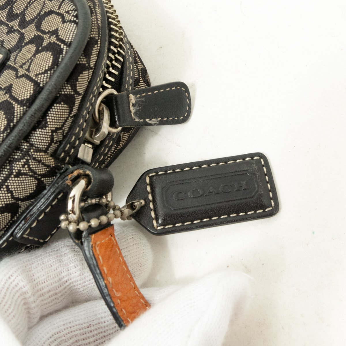 COACH コーチ シグネチャー柄 ミニ ショルダーバッグ 総柄 斜めがけ 鞄 
