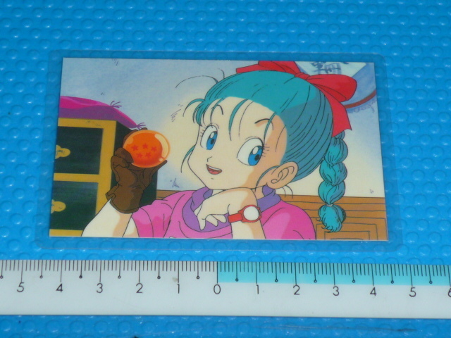 ドラゴンボール ラミネートカード ブルマ　当時物　美品 ドラゴンボール ラミネートカード ブルマ｜Yahoo!フリマ（旧 Yahoo