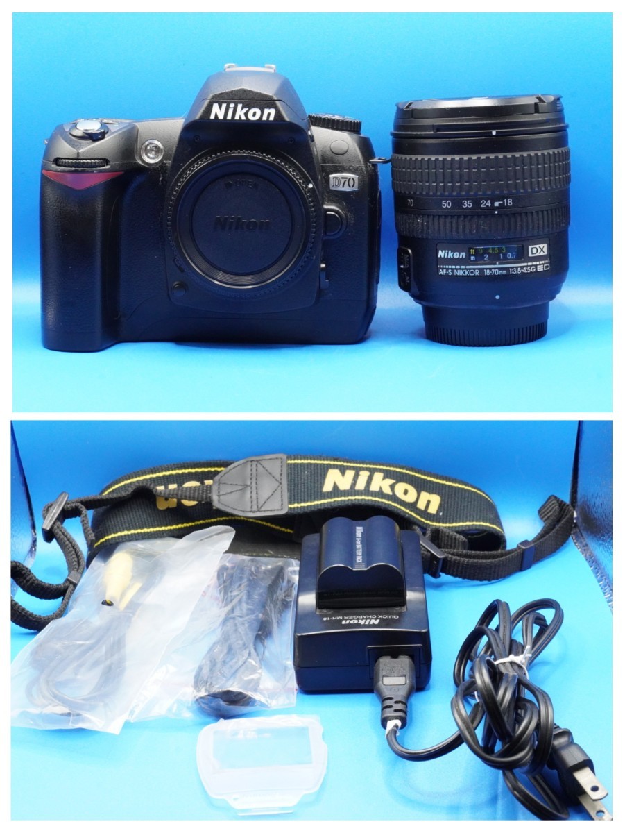 ボディ ニコン デジタル一眼レフカメラ D70 レンズキット(NIKON