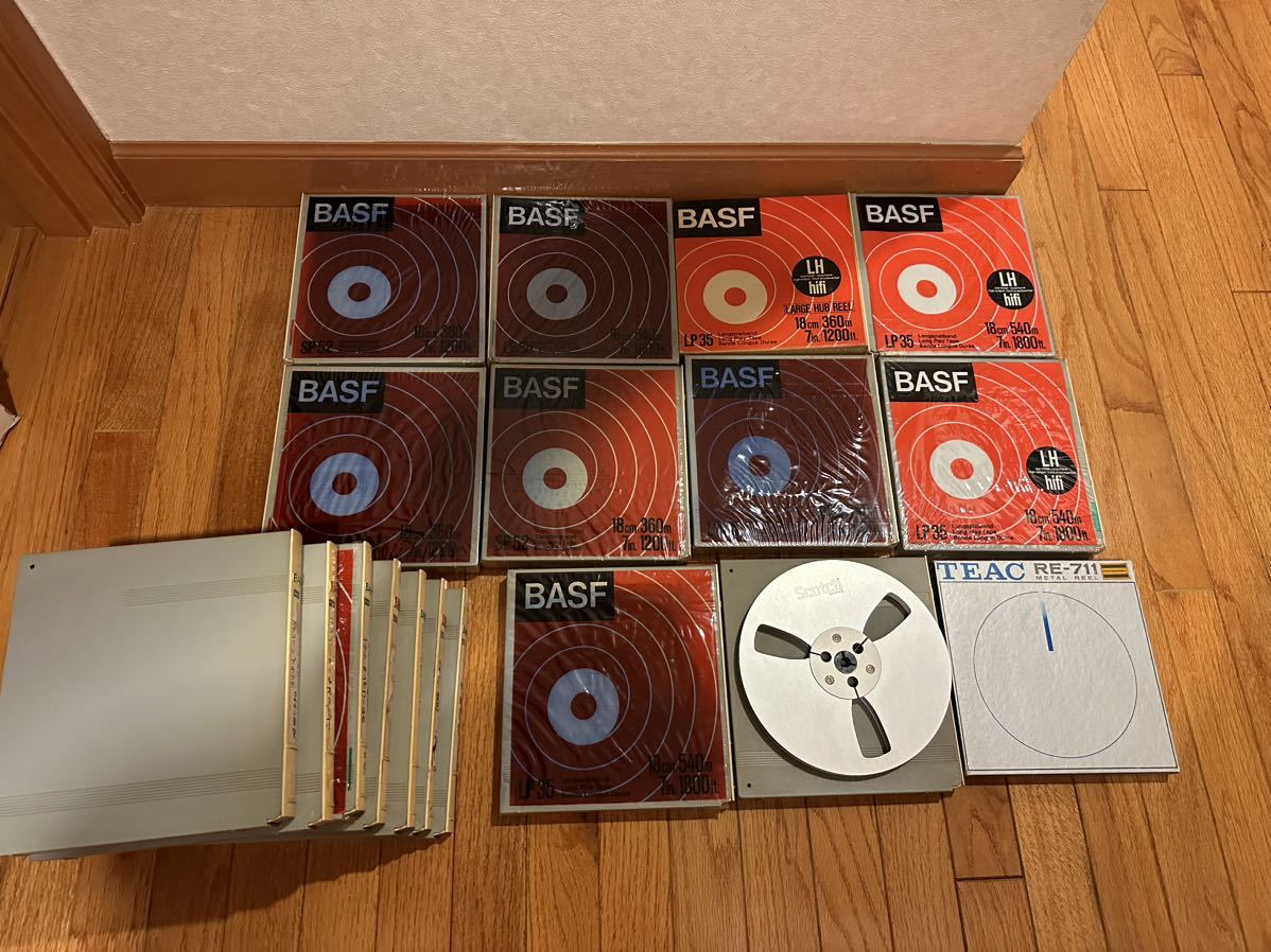 オープンリールテープ maxell TEAC scotch