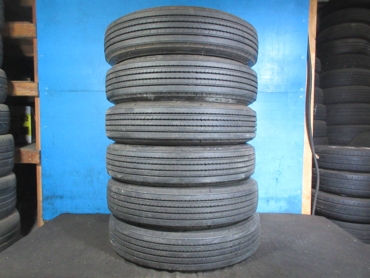 2022年製 残溝95％ DUNLOP SP330K 225/80R17.5 123/122L 6本 №05772