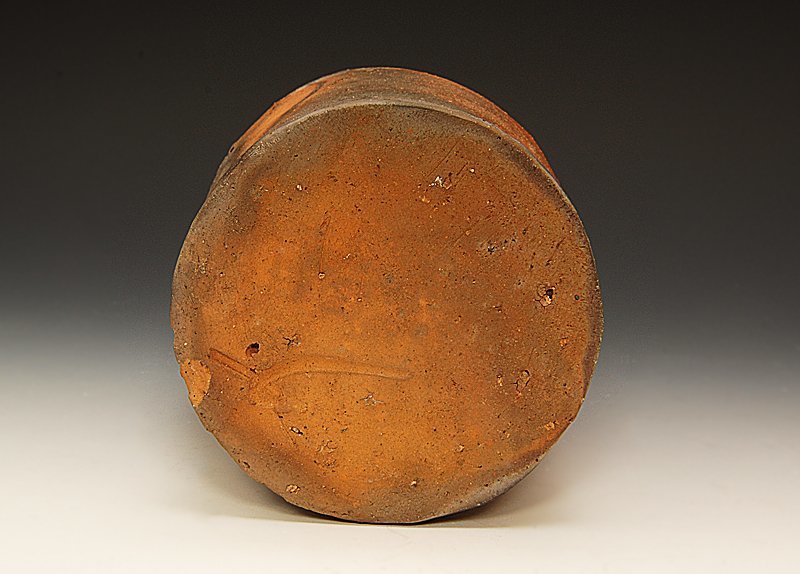 星庵厳選企画　人間国宝　藤原啓　備前窯変耳付花入　最上作　共箱 星庵特別企画 備前 中村六郎 共箱 窯変出来 人間