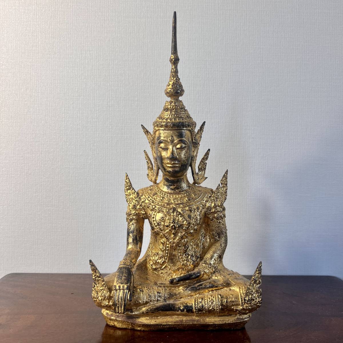 国宝級】◇高麗仏 『延嘉七年（539年）』銘 金銅三尊如来立像 仏像◇検