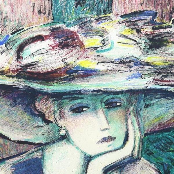 サイン入り　カシニョール　絵画　額 サイン入り カシニョール 絵画 額 ジャン＝ピエール・カシニョール