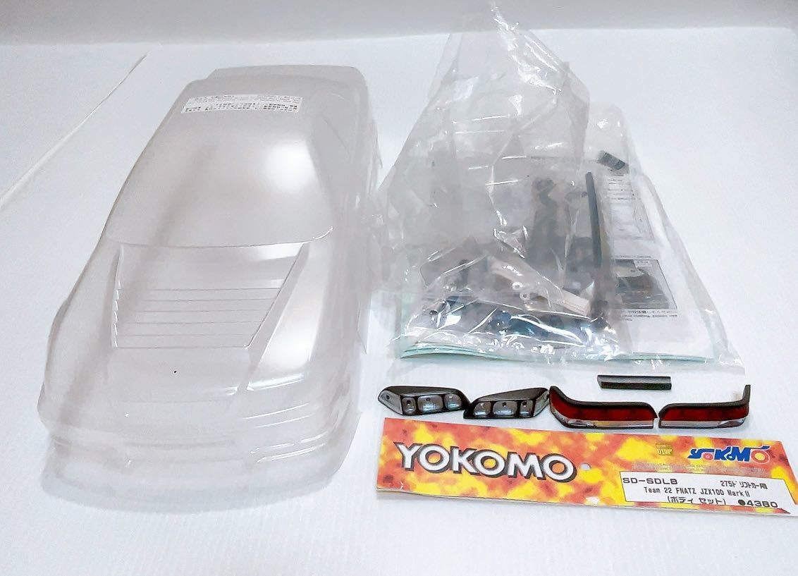 ヨコモ Team22 FNATZ JZX100 MARKⅡ1/16 　イチロクM Amazon | ヨコモ ドリフトカー用Team22 FNATZ JZX100 Mark IIクリア