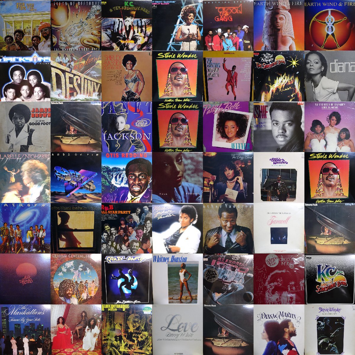 Q09714【大量!ALL国内盤!】 ALL JAPANESE PRESS SOUL DISCO FUNK系 80枚以上2箱セット/OTIS REDDING,SADE 他③